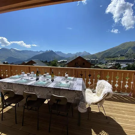 Villa Louise Mitoyen Proche Pistes Avec Vue Panoramique *